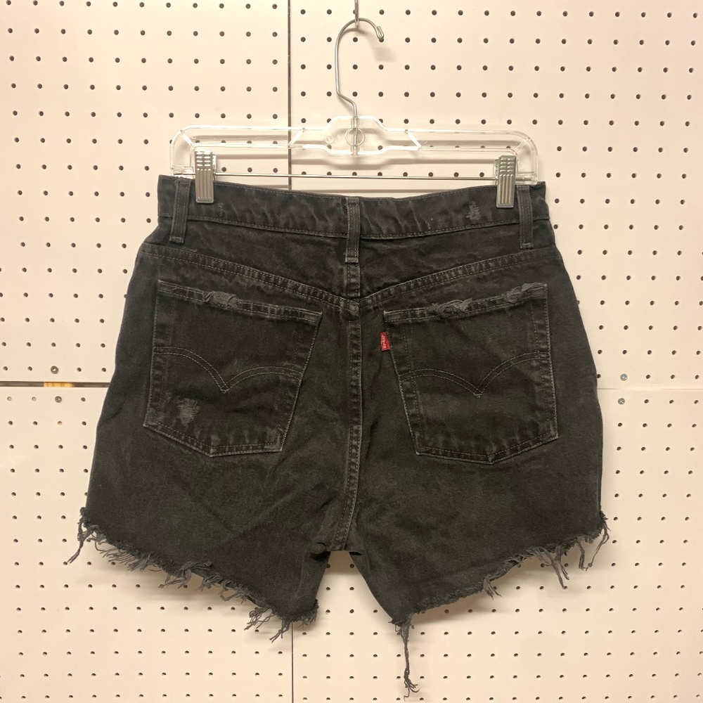 Levi's 512 Jean Shorts Sz 12 - Picture 2 of 5